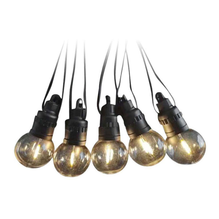 LED SOLAR GARLAND 12M 3000K WITH V-TAC REMOTE CONTROL