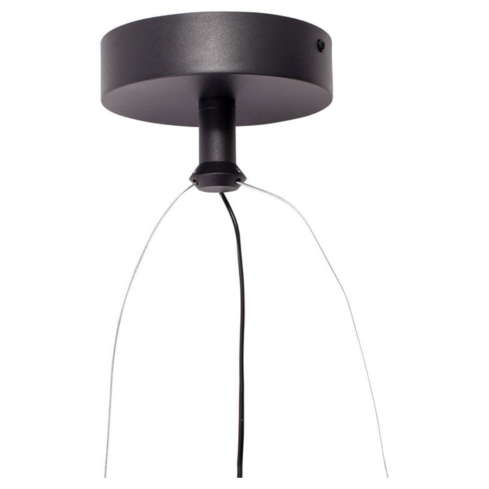 LED PENDANT 12W 4000K 1280LM BLACK V-TAC