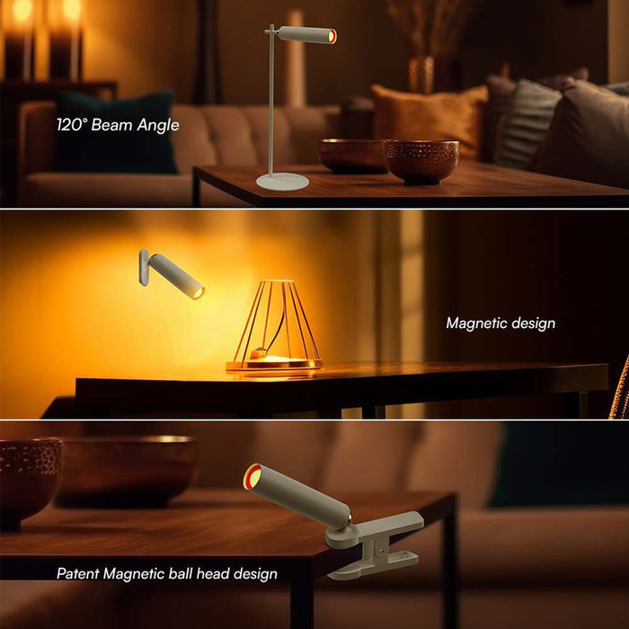 LED TABLE LAMP 4000K MAGNETIC WHITE V-TAC