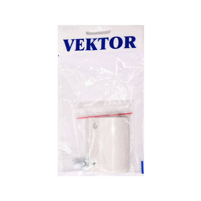 SNAPPER FOR MOSQUITO NET 6.6CM WHITE VEKTOR.