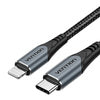 GaN Vention USB-C 20W Charger + USB-C-L 1m Cable (Gray)
