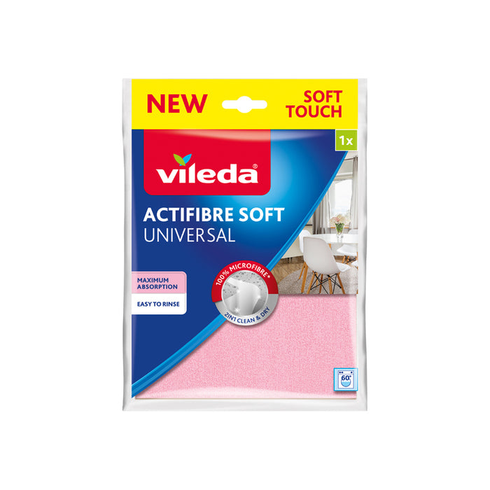 MICROFIBER TOWEL ACTIFIBRE SOFT VILEDA