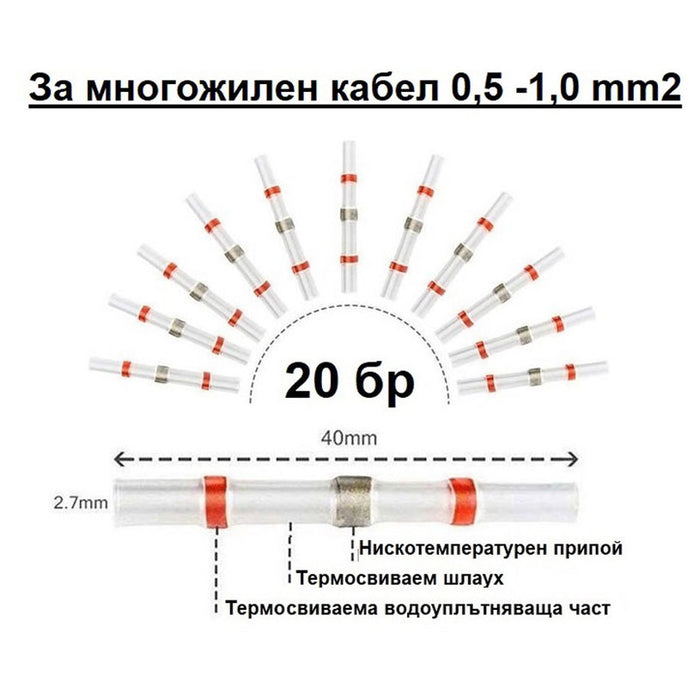 CONNECTOR QUICK SOLDER IP67 0.5-1MM2 VITO