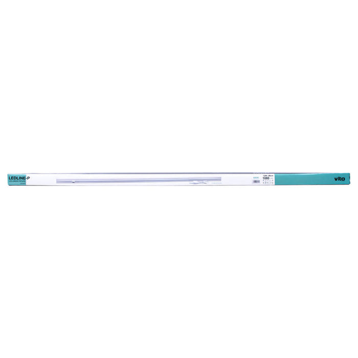 LED LINE FLUMINUM 12W 4000K 87CM WITH KEY AND CABLE WITH PLUG VITO LEDLINE-P