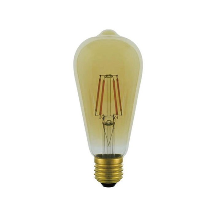 LED BULB E27 6W 2500K ST64 FILAMENT RETRO VITO LEDISONE