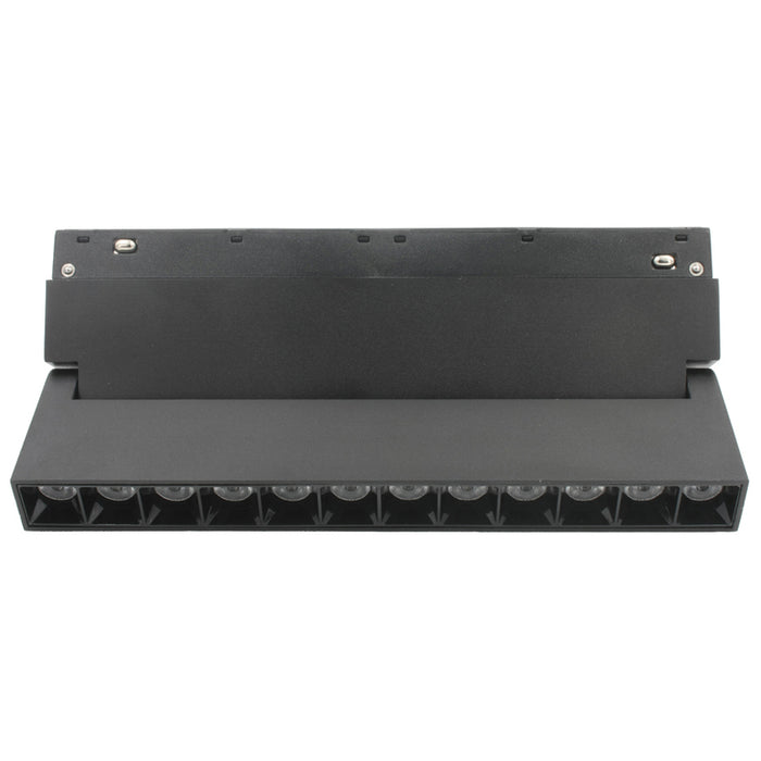 LED LINEAR SPOT 12W 4000K 22CM FOR MAGNETIC-RAIL M F BLACK VITO
