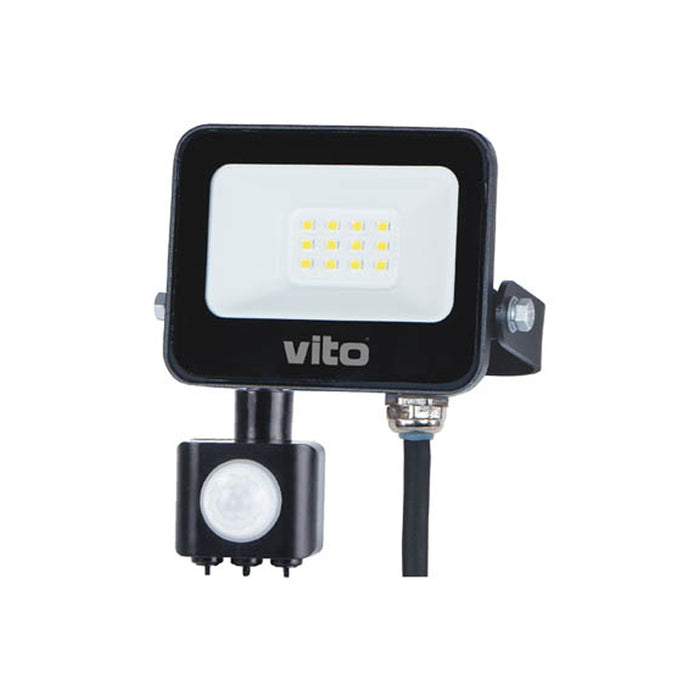 LED SPOTLIGHT 10W 6000K IP65 WITH SENSOR VITO SAVA