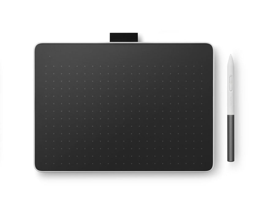 Graphic display tablet Wacom One Pen tablet Medium, Bluetooth 5.1, White