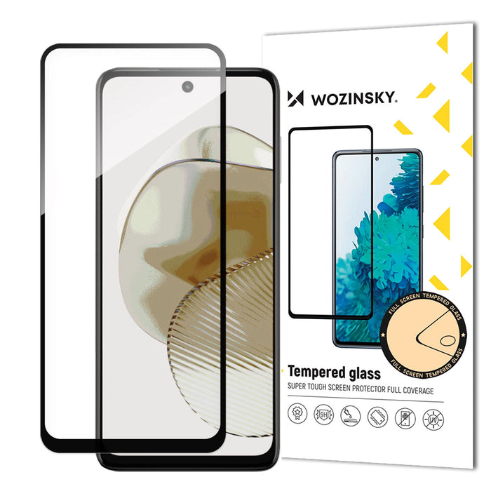 Wozinsky Full Glue Tempered Glass for Motorola Moto G73