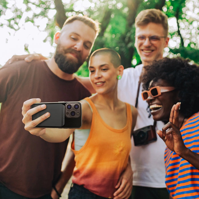 Powerbank Wozinsky WLWP-10KA0Y3S 22.5W PD Qi2 10000 mAh, with stand, 1x USB-A, 1x USB-C - black