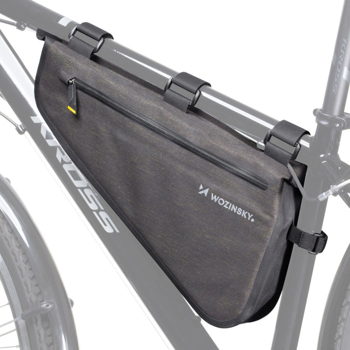 Wozinsky bicycle frame bag 3.5 l gray (WBB15BK)
