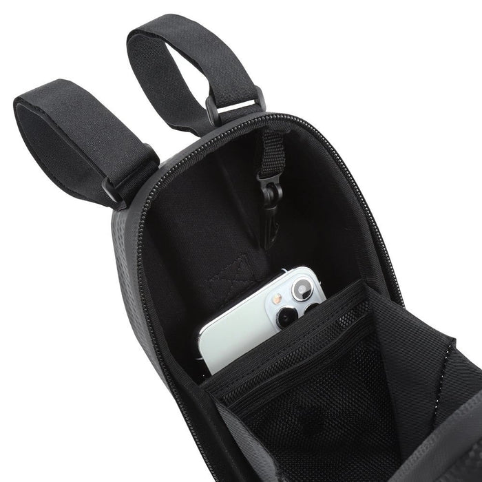 Wozinsky waterproof scooter handlebar bag 2l handlebar bag black (WSB3BK)