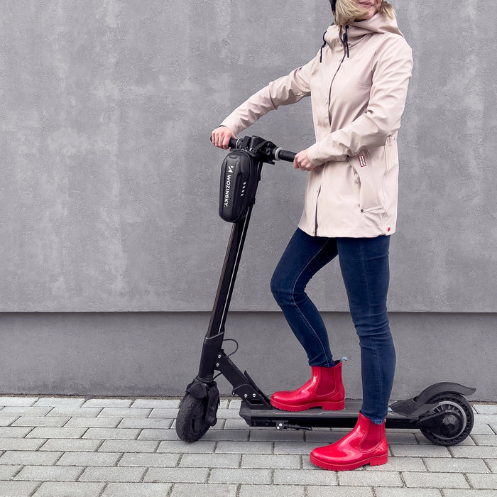 Wozinsky waterproof scooter handlebar bag 2l handlebar bag black (WSB3BK)