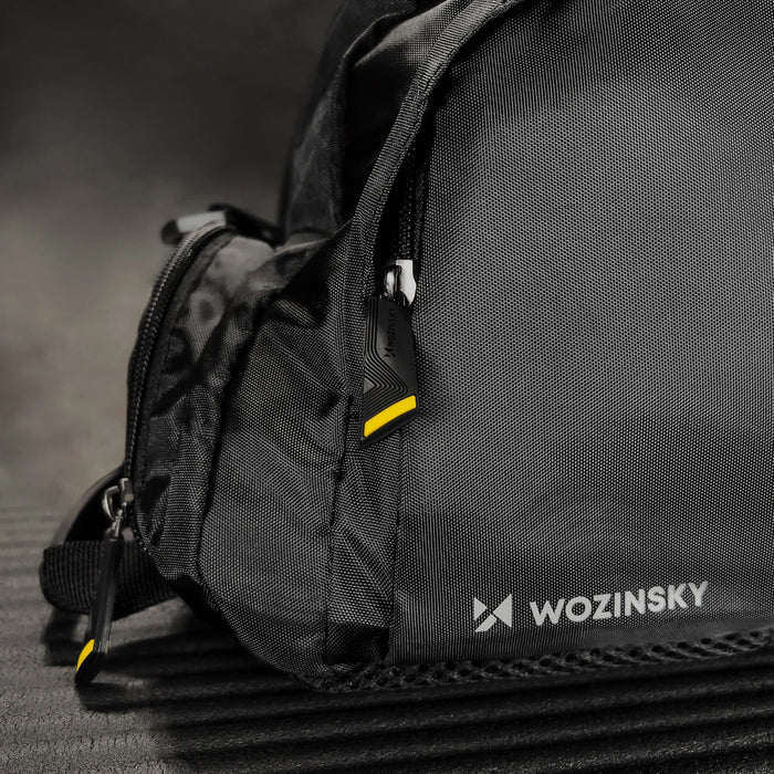 Wozinsky Travel Sports Bag Backpack Hand Luggage Bag 40x20x25 cm for Airplane Black (WSB-B01)