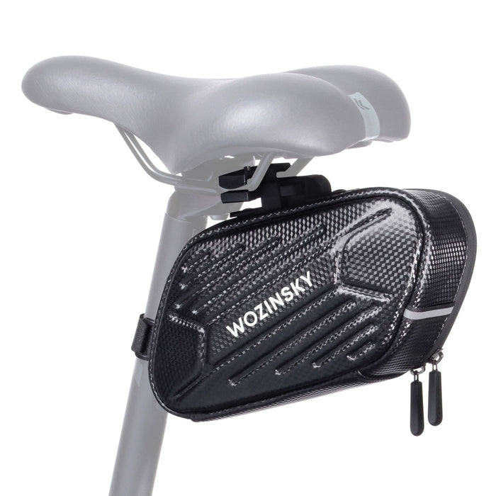 Wozinsky bicycle saddle bag waterproof 1.5l black (WBB27BK)