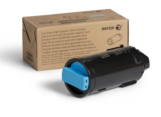 Xerox Cyan Extra High Capacity Toner Cartridge for VersaLink C500/C505 (9000 pages), XHI DMO