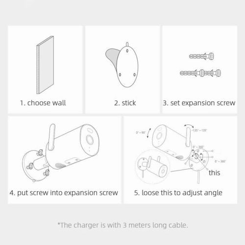 Xiaomi Outdoor Camera AW300 EU BHR6816EU