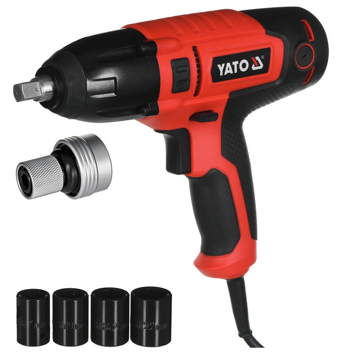 Yato YT-82020 power wrench 1/4" 3300 RPM 450 N⋅m Black, Red 450 W