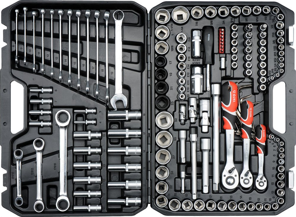 Yato YT-38811 socket wrench Socket wrench set 150 pc(s)