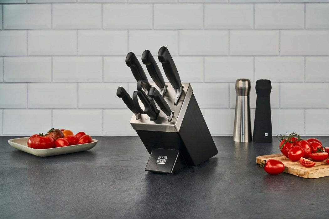 ZWILLING FOUR STAR 35145-007-0 kitchen knife/cutlery block set 7 pc(s) Black