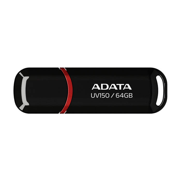 Adata 64GB UV150 USB 3.2 Gen1-Flash Drive Black