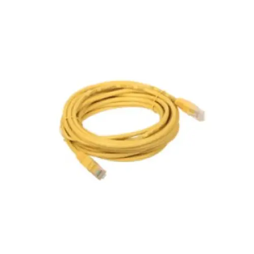 A-LAN KKU5ZOL0.5 networking cable Yellow 0.5 m Cat5e U/UTP (UTP) - PatchcableKGW-PAT<<<Cables jacks