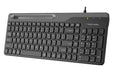A4tech Fstyler FK25 Wired Keyboard Phone Stand Cyrillic Black - Клавиатури<<<Компютърна периферия<<<ValiAPI