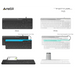 A4tech Fstyler FK25 Wired Keyboard Phone Stand Cyrillic Black - Клавиатури<<<Компютърна периферия<<<ValiAPI