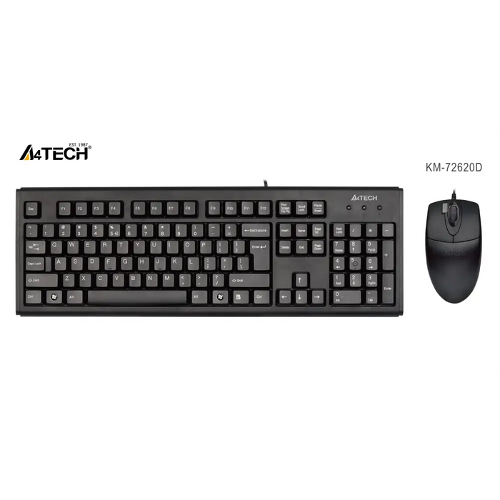 A4tech KM-72620-BL Keyboard and Mouse - Клавиатури<<<Компютърна периферия<<<ValiAPI&&&Клавиатури<<<Периферия<<<Компютри