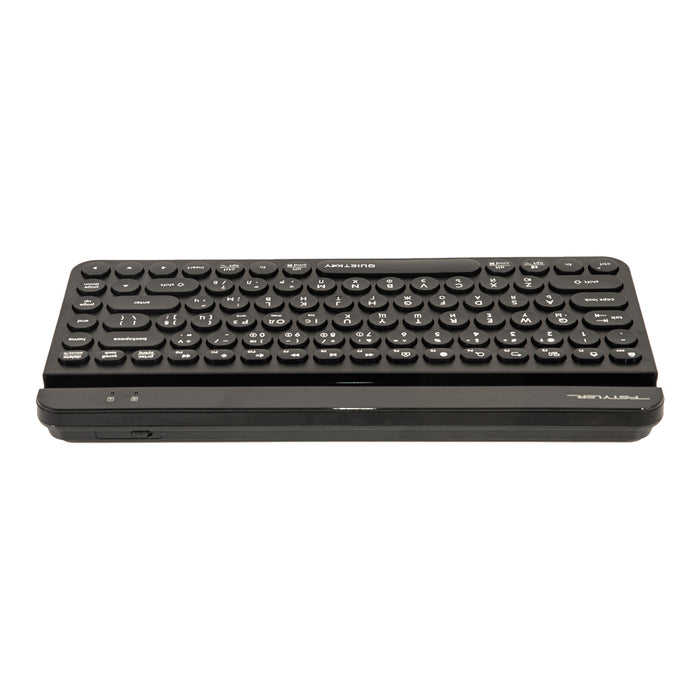A4tech Fstyler FBK30 Wireless Keyboard, Bluetooth, 2.4G, Phone Holder, Cyrillic, Black