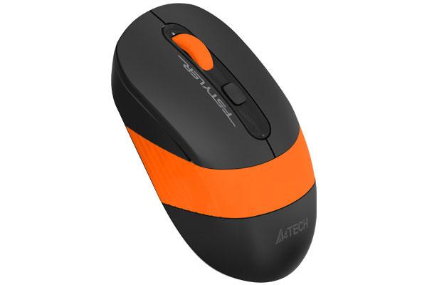 A4tech FG10S Fstyler Optical Mouse, Black/Orange
