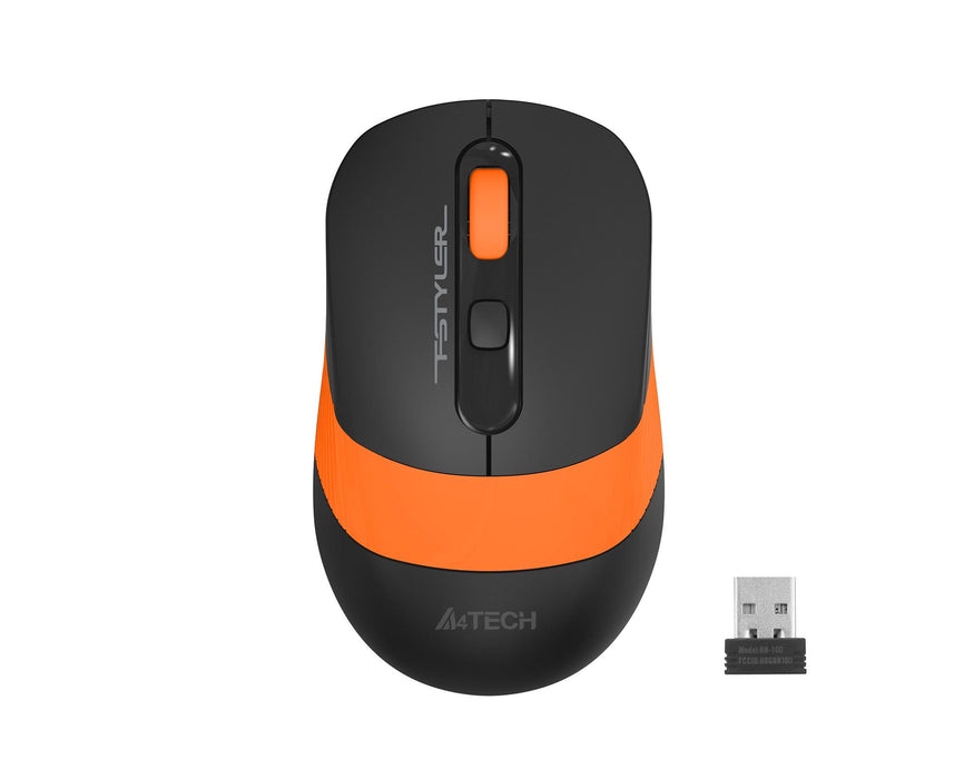 A4tech FG10S Fstyler Optical Mouse, Black/Orange