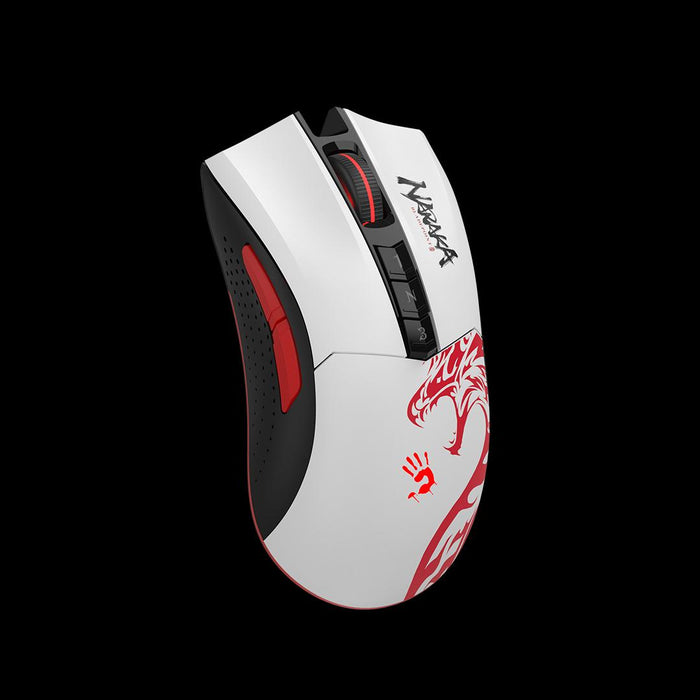 Wireless Gaming Mouse A4tech Bloody R90 Plus Naraka, 2.4 GHz, Black