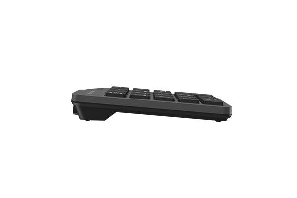 A4tech Digital Wireless 2.4Ghz Keyboard FGK21C, Black, LiIon Battery, USB-C Charging