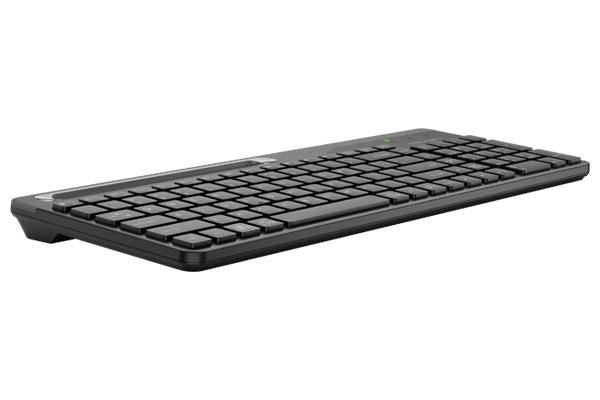 A4tech Fstyler FK25 Wired Keyboard, Phone Stand, Cyrillic, Black