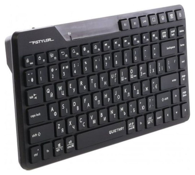 A4tech FBK26C AS Fstyler wireless mini silent keyboard, Multi-mode, rechargeable battery, USB, Cyrillic