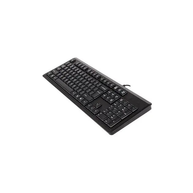 Wired keyboard A4tech KR92, USB, Black, Cyrillic