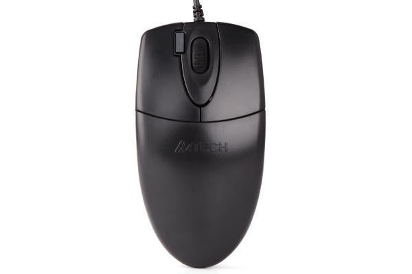 Optical mouse A4tech OP 620DS, silent click, USB. black