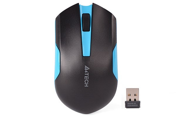 Wireless Mouse A4 Tech G3-200N Black/Blue 1000 dpi