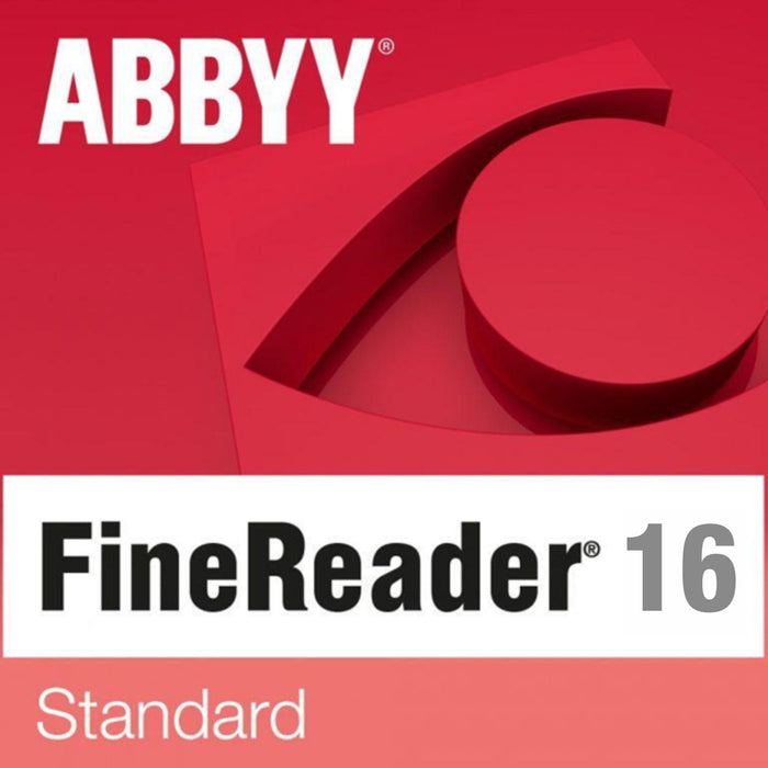 Software ABBYY FineReader PDF Standard, Volume License (per Seat), GOV/NPO/EDU, Subscription 1y, 5 - 25 Licenses