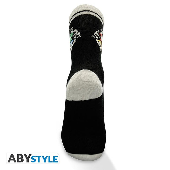 ABYSTYLE HARRY POTTER Black & Gray Hogwarts Socks