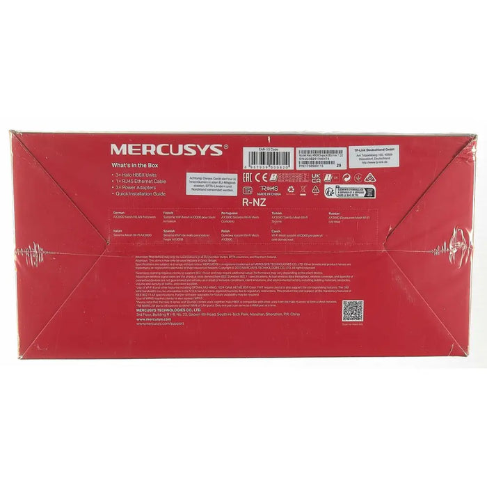 Access point Mercusys Halo H80X(3-pack) White - Точки за Достъп<<<Компютър Мрежи и компоненти<<<Компютри|
