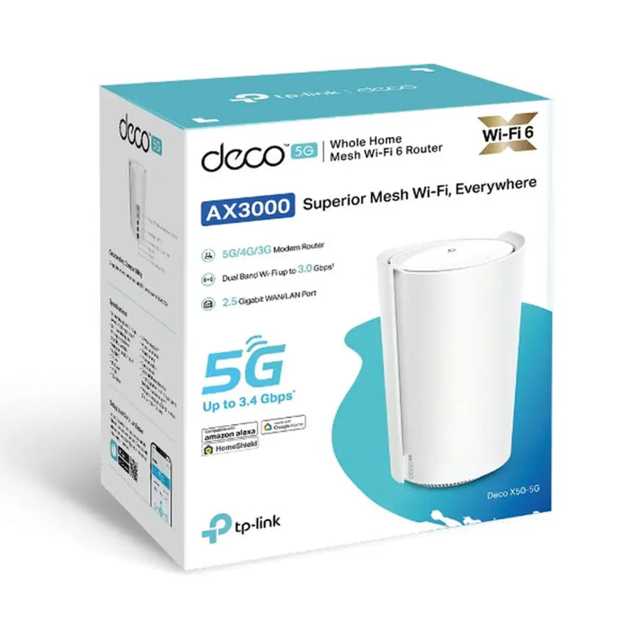 Access point TP-Link Deco X50-5G - Компютър Мрежи и компоненти<<<Компютри| Електроника<<<BigBuy&&&WIFI мрежи<<<Компютър