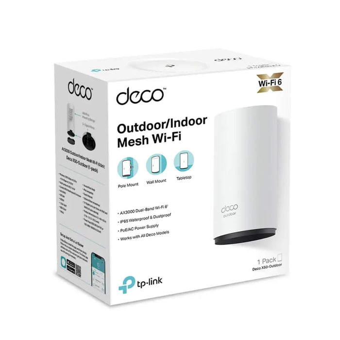 Access point TP-Link Deco X50-Outdoor(1-pack) - Компютър Мрежи и компоненти<<<Компютри| Електроника<<<BigBuy&&&WIFI