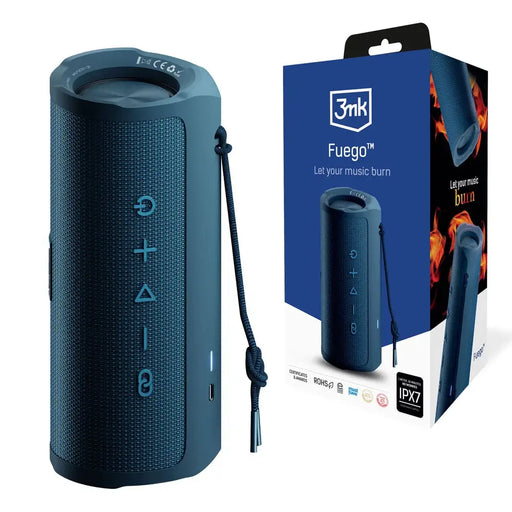 Accessories - 3mk Fuego Blue - Headphones and speakers<<<HurtelXML