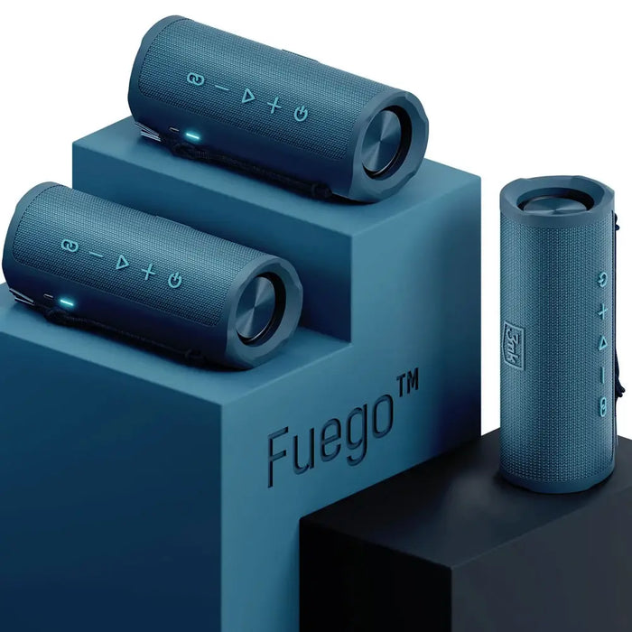 Accessories - 3mk Fuego Blue - Headphones and speakers<<<HurtelXML