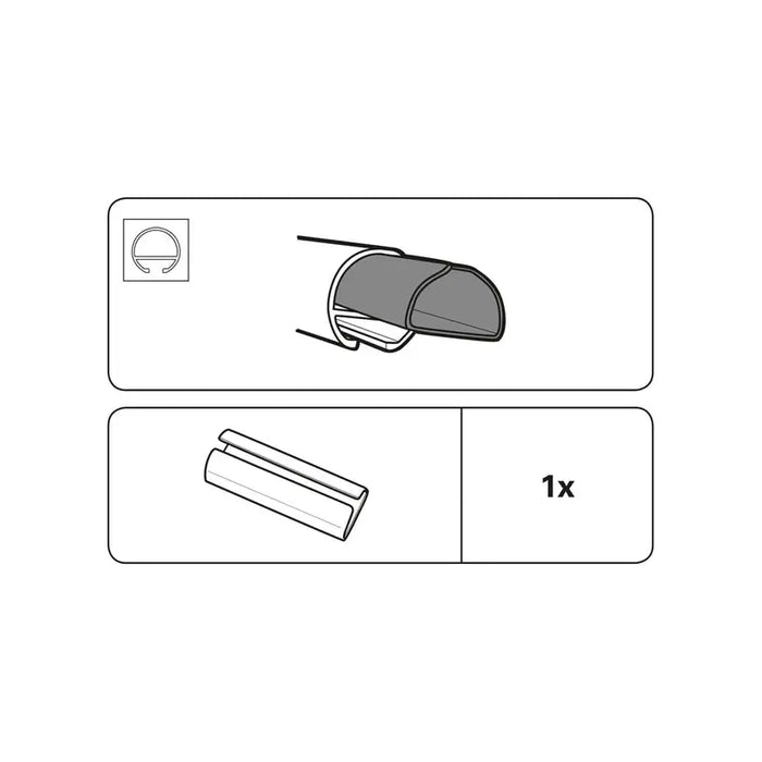 ACCESSORY CONNECTION FOR PROFILE 20 GARDINIA CHICAGO ALUMINUM - Аксесоари за корнизи<<<Корнизи щори и пердета<<<Мебели