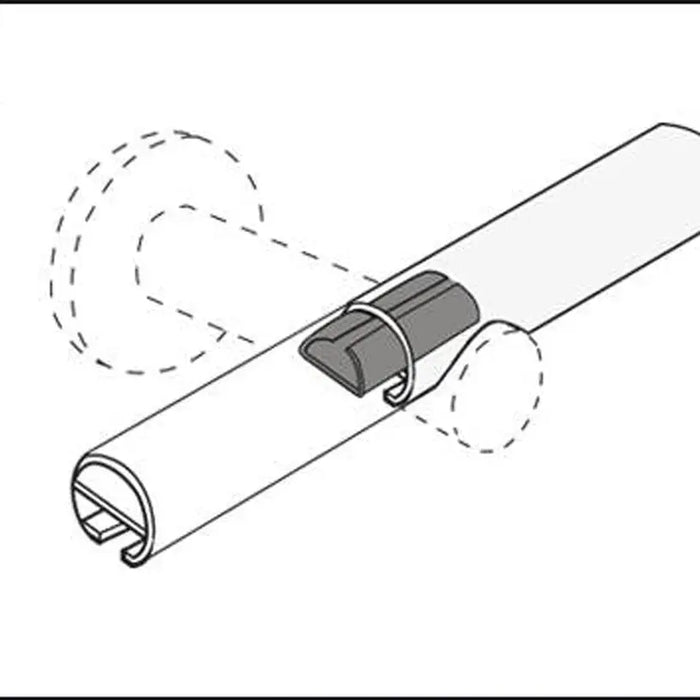 ACCESSORY CONNECTION FOR PROFILE 20 GARDINIA CHICAGO ALUMINUM - Аксесоари за корнизи<<<Корнизи щори и пердета<<<Мебели