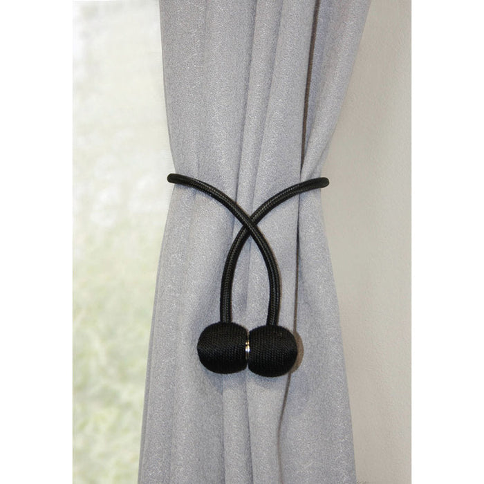 ACCESSORY DECORATIVE MAGNET GARDINIA BLACK - Декоративни елементи<<<Корнизи щори и пердета<<<Мебели и