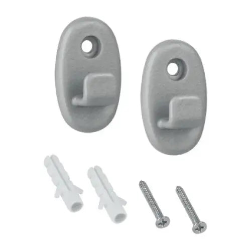 ACCESSORY FOR HANGING A SHELF 2 PCS. METALTEX - Аксесоари за баня<<<Аксесоари за баня<<<Баня<<<Praktiker&&&Закачалки